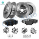 Set of 16 Front 296mm-Rear 281mm Brake Disc Rotors-Ceramic Brake Pad Kit-Wheel Hub Bearing Assembly For 2007-2011 2013 Toyota RAV4 Set of 16 Front 296mm-Rear 281mm Brake Disc Rotors-Ceramic Brake Pad Kit-Wheel Hub Bearing Assembly For 2007-2011 2013 Toyota RAV4