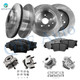 Set of 16 Front 275mm-Rear 281mm Brake Disc Rotors-Ceramic Brake Pad Kit-Wheel Hub Bearing Assembly For 2007-2012 Toyota RAV4 L4 Set of 16 Front 275mm-Rear 281mm Brake Disc Rotors-Ceramic Brake Pad Kit-Wheel Hub Bearing Assembly For 2007-2012 Toyota RAV4 L4