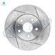 Set of 8 Front 316mm Drilled Slotted Brake Disc Rotors-Ceramic Brake Pad Kit-Wheel Hub Bearing Assembly For 2014 Cadillac CTS V6 Set of 8 Front 316mm Drilled Slotted Brake Disc Rotors-Ceramic Brake Pad Kit-Wheel Hub Bearing Assembly For 2014 Cadillac CTS V6