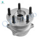 Set of 16 Front 293mm-Rear 286mm Brake Disc Rotors-Ceramic Brake Pad Kit-Wheel Hub Bearing Assembly For 2010-2012 Subaru Outback