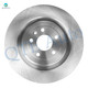 Set of 8 Front 352mm Brake Disc Rotors-D1508 8715 Ceramic Brake Pad Kit-Wheel Hub Bearing Assembly For 2013-2019 Lincoln MKT