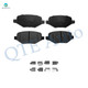 Set of 8 Rear 345mm Brake Disc Rotors-Ceramic Brake Pad Kit-Wheel Hub Bearing Assembly For 2013-2019 Ford Police Interceptor Sedan Set of 8 Rear 345mm Brake Disc Rotors-Ceramic Brake Pad Kit-Wheel Hub Bearing Assembly For 2013-2019 Ford Police Interceptor Sedan