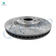 Set of 6 Front 325mm Drilled Slotted Brake Disc Rotors-Ceramic Brake Pad Kit For 2010-2019 Lincoln MKT Set of 6 Front 325mm Drilled Slotted Brake Disc Rotors-Ceramic Brake Pad Kit For 2010-2019 Lincoln MKT