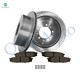 Set of 6 Rear 345mm Drilled Slotted Brake Disc Rotors-Ceramic Brake Pad Kit For 2008-2011 2013-2019 Lexus LX570