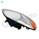 Right Side Headlights Assembly for 2001-2006 Dodge Stratus With Bulb Halogen Headlight Assembly