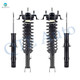 Set of 4 Front Strut-Rear Quick Complete Strut-Coil Spring For 2003-2006 Dodge Stratus Sedan