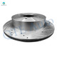 Set of 8 Front 319.6mm-Rear 308mm Drilled Slotted Brake Disc Rotors-Wheel Hub Bearing Assembly For 2014 Infiniti QX70 RWD