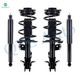 Set of 4 Front Quick Complete Strut-Coil Spring Assembly-Rear Complete Shock Absorber Kit For 2013 Nissan Sentra