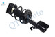 Set of 4 Front Quick Complete Strut-Coil Spring Assembly-Rear Complete Shock Absorber Kit For 2013 Nissan Sentra