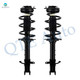 Pair of 2 Front Left-Right Quick Complete Strut-Coil Spring Assembly For 2019-2024 Subaru Ascent