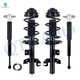Set of 4 Front Quick Complete Strut-Coil Spring Assembly-Rear Complete Shock Absorber Kit For 2014-2018 Jeep Cherokee New Version