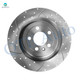 Set of 8 Front 352mm Drilled Slotted Brake Disc Rotors-Ceramic Brake Pad Kit-Wheel Hub Bearing Assembly For 2013-2019 Lincoln MKT Set of 8 Front 352mm Drilled Slotted Brake Disc Rotors-Ceramic Brake Pad Kit-Wheel Hub Bearing Assembly For 2013-2019 Lincoln MKT