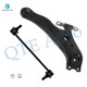 Front Left Lower Control Arm Ball Joint-Sway Bar Link For 2018-2022 Lexus RX450HL