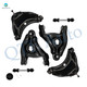 Set of 6 Front Upper and Lower Control Arm Ball Joint-Sway Bar Link For 1995-2000 Chevrolet Tahoe