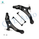 Set of 4 Front Lower Control Arm Ball Joint-Sway Bar Link For 2004-2008 Toyota Solara