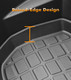 Front Trunk Mat for 2021-2024 Tesla Model Y, Cargo Tray Storage Accessories for 5 & 7 Seat, All Weather Anti-Slip Floor Protector Front Trunk Mat for 2021-2024 Tesla Model Y, Cargo Tray Storage Accessories for 5 & 7 Seat, All Weather Anti-Slip Floor Protector