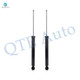 Pair of 2 Rear Shock Absorber For 2012-2019 Toyota Prius C