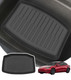 Rear Trunk Mat for 2021-2023 Tesla Model 3 , Durable All-Weather TPE Floor Protector and Essential Tesla Accessories (Except Highland)