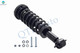 Set of 4 Front Quick Complete Strut-Coil Spring Assembly-Rear Shock Absorber Replacement For 2021-2024 Ford F-150 RWD