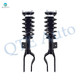 Pair of 2 Front Left-Right Quick Complete Strut-Coil Spring Assembly For 2020-2023 Tesla Y