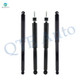 Set of 4 Front-Rear Shock Absorber Replacement For 2017-2022 Ford F-450 Super Duty
