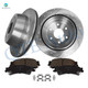 Set of 6 Rear 325mm Drilled Slotted Brake Disc Rotors-Ceramic Brake Pad Kit For 1999-2005 Chevrolet Silverado 1500 Set of 6 Rear 325mm Drilled Slotted Brake Disc Rotors-Ceramic Brake Pad Kit For 1999-2005 Chevrolet Silverado 1500