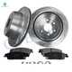 Set of 6 Rear 325mm Drilled Slotted Brake Disc Rotors-Ceramic Brake Pad Kit For 2007 Chevrolet Silverado 1500 Set of 6 Rear 325mm Drilled Slotted Brake Disc Rotors-Ceramic Brake Pad Kit For 2007 Chevrolet Silverado 1500
