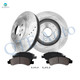 Set of 6 Front 329.95mm Drilled Slotted Brake Disc Rotors-Ceramic Brake Pad Kit For 2014 GMC Savana 1500 Set of 6 Front 329.95mm Drilled Slotted Brake Disc Rotors-Ceramic Brake Pad Kit For 2014 GMC Savana 1500