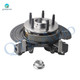 Pair of 2 Rear Left-Right Suspension Steering Knuckle & Wheel Hub Bearing Assembly Replacement For 2002-2005 Mercury Mountaineer Pair of 2 Rear Left-Right Suspension Steering Knuckle & Wheel Hub Bearing Assembly Replacement For 2002-2005 Mercury Mountaineer
