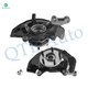 Pair of 2 Front Left-Right Suspension Steering Knuckle & Wheel Hub Bearing Assembly Replacement For 2007-2012 Lexus ES350 Pair of 2 Front Left-Right Suspension Steering Knuckle & Wheel Hub Bearing Assembly Replacement For 2007-2012 Lexus ES350