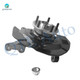 Front Right Suspension Steering Knuckle & Wheel Hub Bearing Assembly Replacement For 2004-2010 Toyota Sienna FWD Front Right Suspension Steering Knuckle & Wheel Hub Bearing Assembly Replacement For 2004-2010 Toyota Sienna FWD