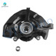Front Left Suspension Steering Knuckle & Wheel Hub Bearing Assembly Replacement For 2004-2010 Toyota Sienna AWD Front Left Suspension Steering Knuckle & Wheel Hub Bearing Assembly Replacement For 2004-2010 Toyota Sienna AWD