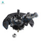 Front Left Suspension Steering Knuckle & Wheel Hub Bearing Assembly Replacement For 2003-2008 Toyota Corolla