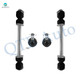 Set of 4 Front Lower Suspension Ball Joint-Sway Bar Link For 1995-1999 Chevrolet K1500 Suburban Heavy Duty Design
