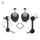 Set of 4 Front Lower Suspension Ball Joint-Sway Bar Link For 2003-2011 Mercury Grand Marquis