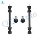Set of 4 Front Lower Suspension Ball Joint-Sway Bar Link For 1995-2000 Chevrolet Tahoe 4WD