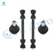 Set of 4 Front Lower Suspension Ball Joint-Sway Bar Link For 2007-2010 Chevrolet Silverado 3500 HD