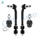 Set of 4 Front Lower Suspension Ball Joint-Sway Bar Link For 2007-2009 Chrysler Aspen