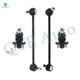Set of 4 Front Lower Suspension Ball Joint-Sway Bar Link For 1999-2003 Toyota Solara