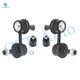Set of 4 Front Lower Suspension Ball Joint-Sway Bar Link For 1999 2000 Honda Civic Si