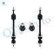 Set of 4 Front Lower Suspension Ball Joint-Sway Bar Link For 2006-2009 Mitsubishi Raider Set of 4 Front Lower Suspension Ball Joint-Sway Bar Link For 2006-2009 Mitsubishi Raider