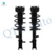 Pair of 2 Front L-R Quick Complete Strut-Coil Spring For 2007-2009 Chrysler Sebring FWD