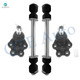 Set of 4 Front Lower Suspension Ball Joint-Sway Bar Link For 2007 GMC Sierra 1500 Classic Heavy Duty Design Set of 4 Front Lower Suspension Ball Joint-Sway Bar Link For 2007 GMC Sierra 1500 Classic Heavy Duty Design