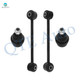 Set of 4 Front Lower Suspension Ball Joint-Sway Bar Link For 2006-2010 Jeep Commander Set of 4 Front Lower Suspension Ball Joint-Sway Bar Link For 2006-2010 Jeep Commander