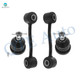 Set of 4 Front Lower Suspension Ball Joint-Sway Bar Link For 2005-2007 Jeep Liberty Set of 4 Front Lower Suspension Ball Joint-Sway Bar Link For 2005-2007 Jeep Liberty