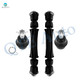 Set of 4 Front Lower Suspension Ball Joint-Sway Bar Link For 2007-2014 GMC Yukon Set of 4 Front Lower Suspension Ball Joint-Sway Bar Link For 2007-2014 GMC Yukon