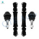 Set of 4 Front Lower Suspension Ball Joint-Sway Bar Link Replacement For 2015 2016 Cadillac Escalade Set of 4 Front Lower Suspension Ball Joint-Sway Bar Link Replacement For 2015 2016 Cadillac Escalade