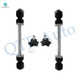 Set of 4 Front Upper Suspension Ball Joint-Sway Bar Link Replacement For 1992-1994 Chevrolet Blazer Heavy Duty Design Set of 4 Front Upper Suspension Ball Joint-Sway Bar Link Replacement For 1992-1994 Chevrolet Blazer Heavy Duty Design