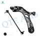 Front Left Lower Control Arm Ball Joint-Sway Bar Link For 2006-2018 Toyota RAV4