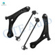 Set of 4 Front Lower Control Arm Ball Joint-Sway Bar Link For 2012-2015 RAM C/V Set of 4 Front Lower Control Arm Ball Joint-Sway Bar Link For 2012-2015 RAM C/V